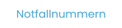 Notfallnummern