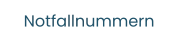 Notfallnummern